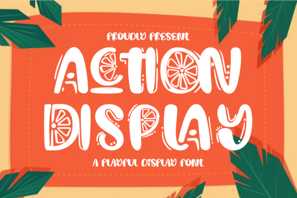 Action Display Font for Branding