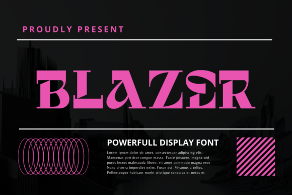 Blazer Font for Bold Design