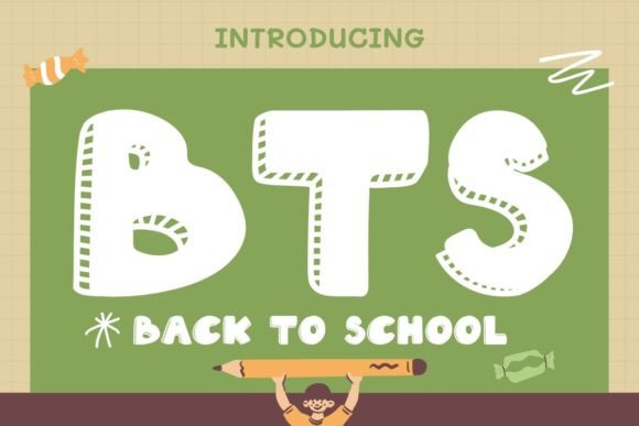 Bts: A Cute Font for Creative Projects