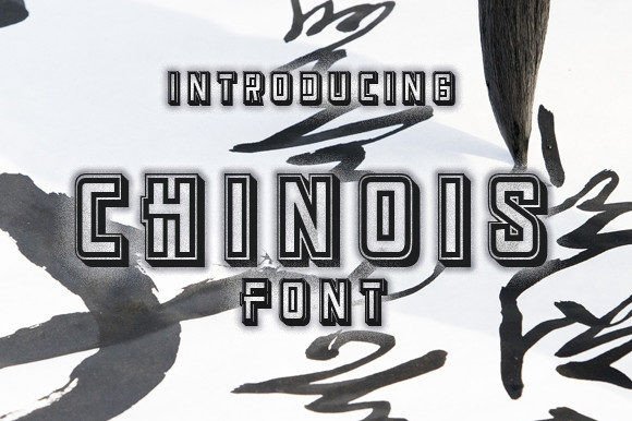 Chinois Font for Bold Design