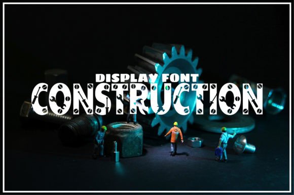 Construction Font for Business Branding