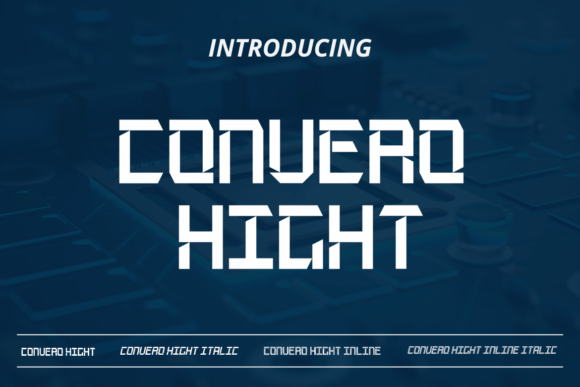 Convero Hight Font for Business