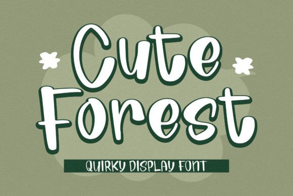 Cute Forest Font Review