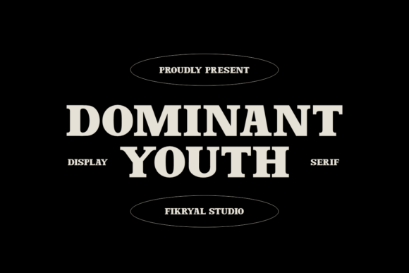 Dominant Youth Font for Bold Branding
