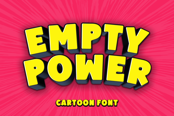 Empty Power Font