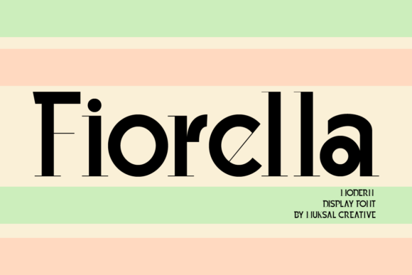 Fiorella: A Display Font for Impactful Campaigns