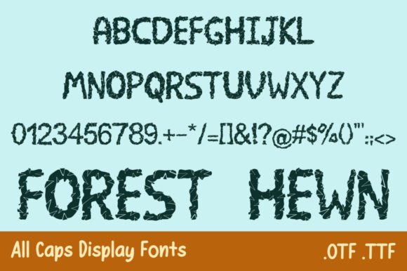 Forest Hewn Font: Free Download & Design Inspiration