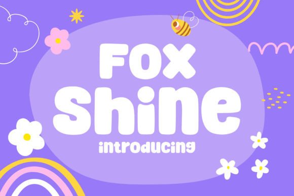 Fox Shine: A Playful Display Font for Creative Projects