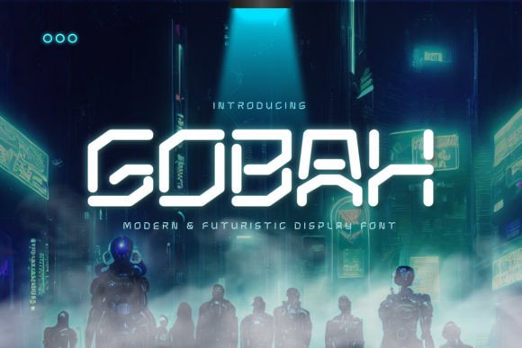 Gobah Font for Modern Branding