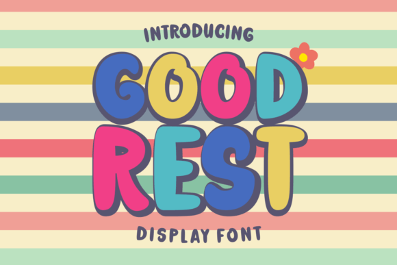 Good Rest Font for Creative Projects
