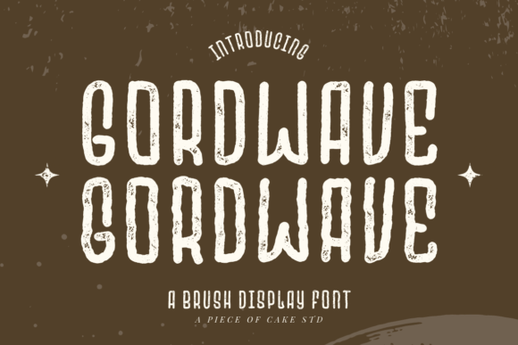 Gordwave Font for Creative Projects