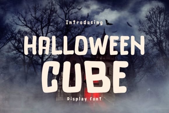 Halloween Cube Font for Bold Branding