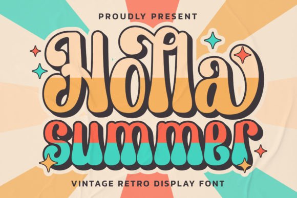 Holla Summer Font for Business Branding