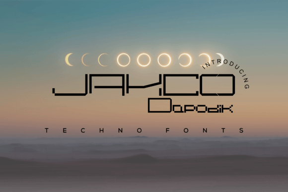 Jacko Dapodik Font for Creative Projects