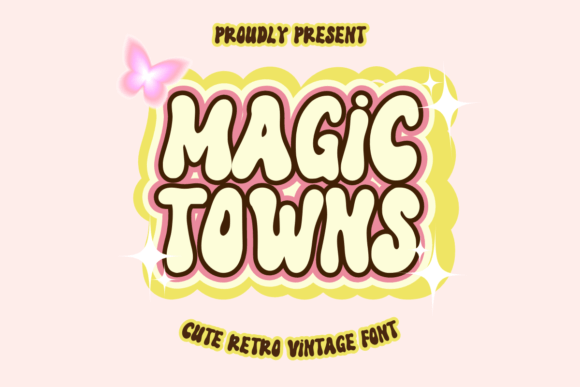 Magic Towns Font for Creative Campaigns