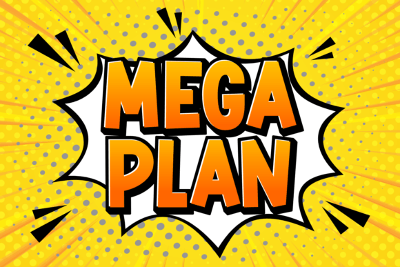 Mega Plan Font for Bold Campaigns