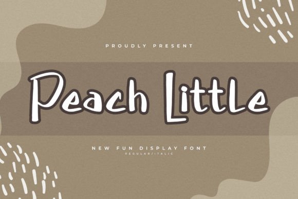 Peach Little Font for Bold Campaigns