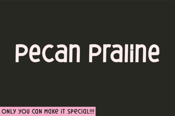 Pecan Praline Font