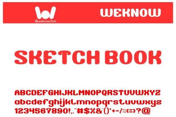 Sketch Book Font for Business Branding