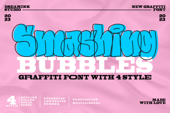 Smashing Bubbles Font for Bold Campaigns