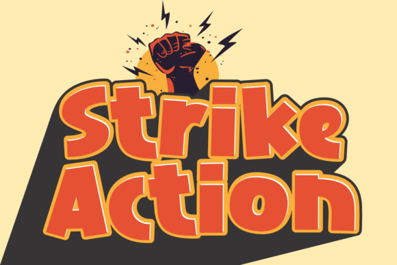 Strike Action Font for Bold Campaigns