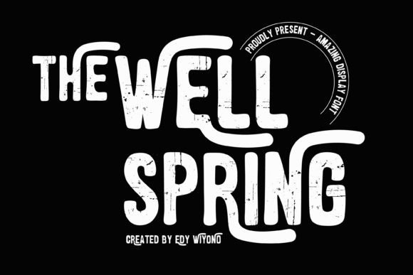 The Wellspring: A Bold Font for Impactful Campaigns