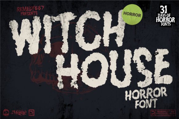 Witch House Font: Dark and Dramatic